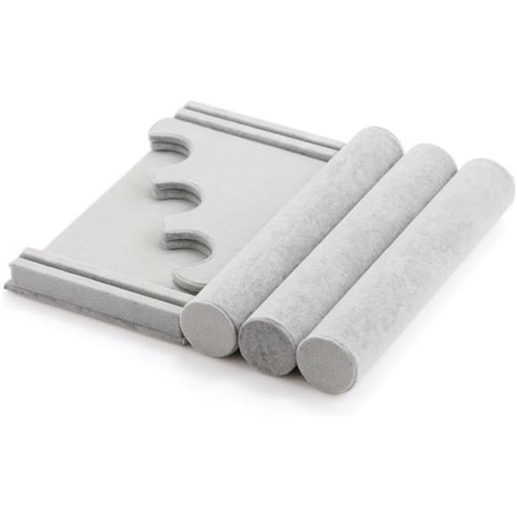 Triple Bracelet Holder Jewelry Display Stand Watch Bangle Bar Necklace Storage - Picture 5 of 7